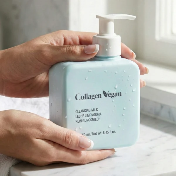 Collageen Vegan Cleansing Milk 250ml - Afbeelding 3